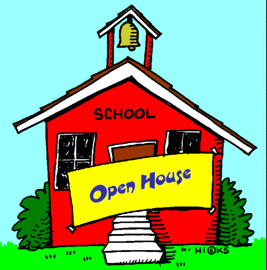 Open House-tonight Thurs. Sept. 12-4:30-5:30